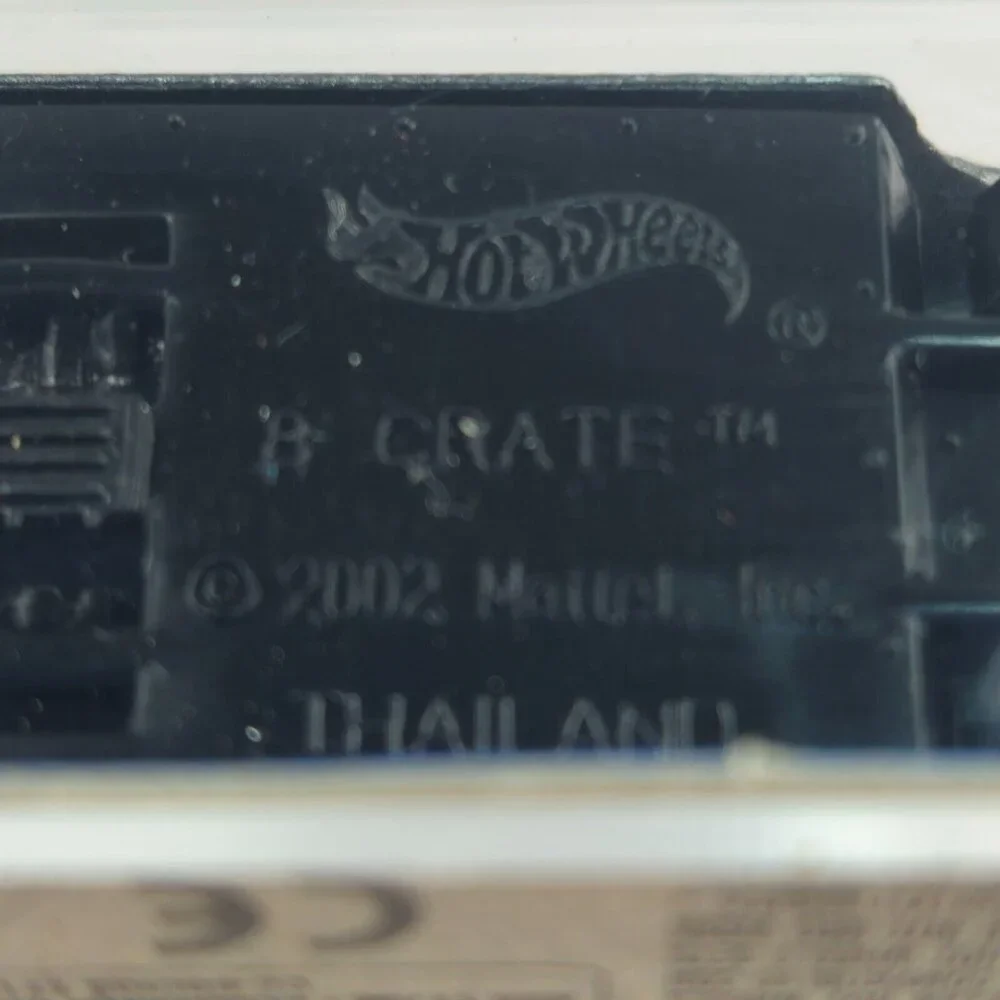 HOT WHEELS 8 CRATE 3/5 RED LINES 098 -‎ MINT - GRAY - (K218)